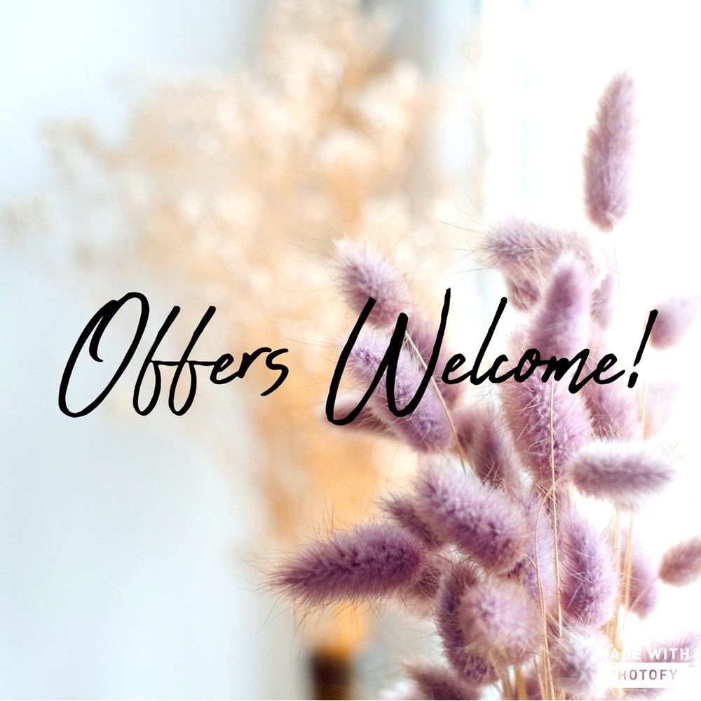 Offers Welcome!